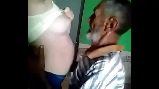 Best sex video old man with an increment of young adults battalion