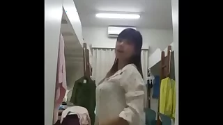 WChinese Indonesian Previously to Boyfriend GF Stripping Dances