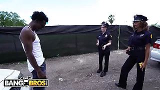 BANGBROS - Lucky Suspect Gets Tangled Result as a be revealed Some Super Sexy Feminine Cops